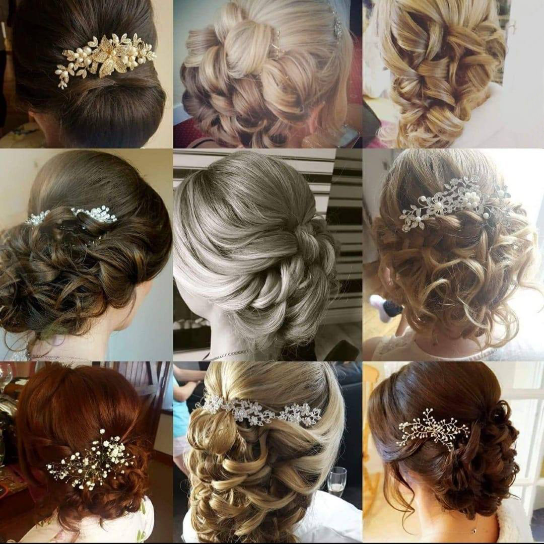 Bridal hair by Stephanie Gayle